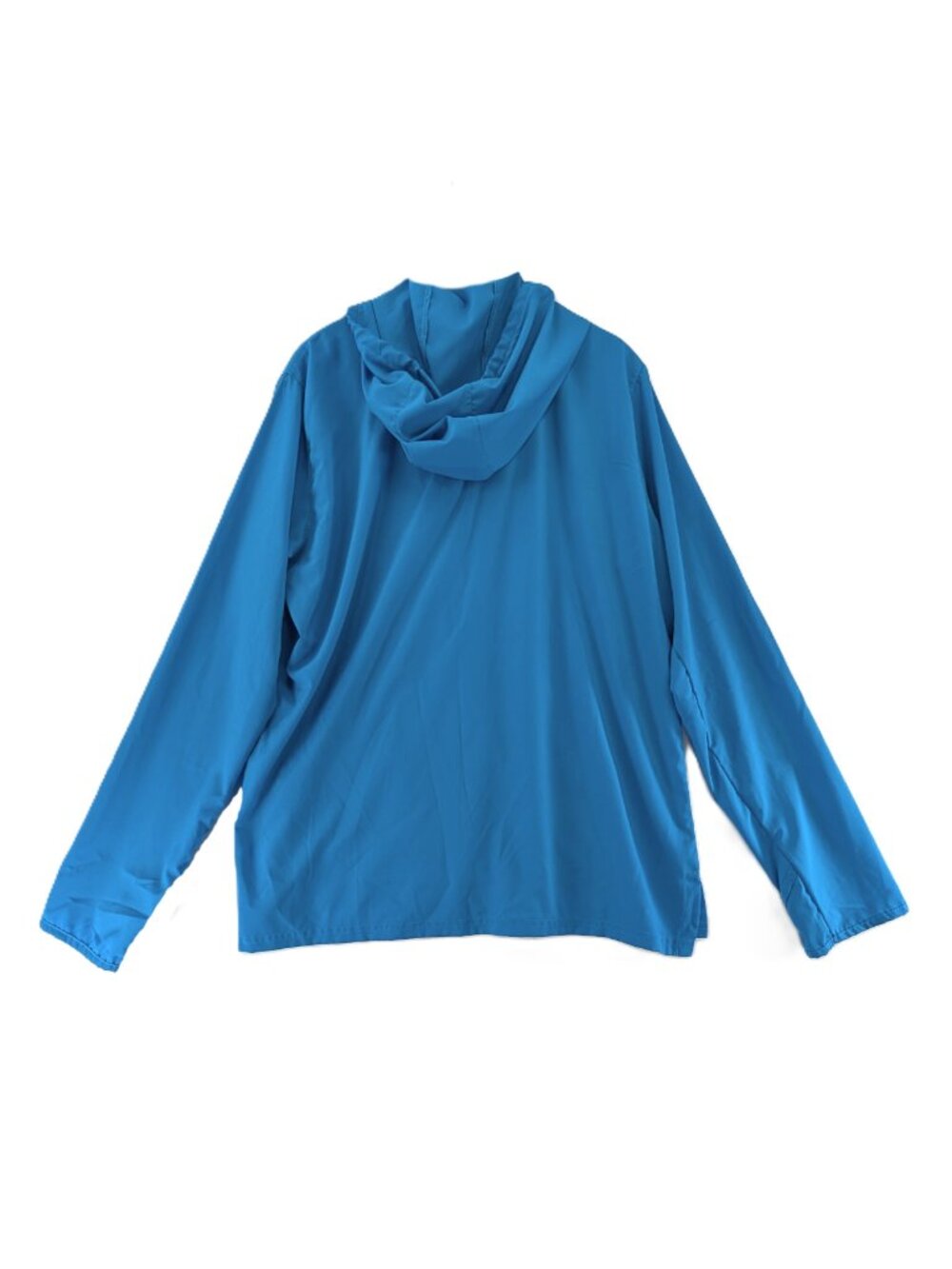 Rip Skirt Sun Hoody Womens Size Large Pullover Beach Turquoise Blue Hoodie EUC